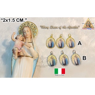 ภาพหน้าปกสินค้าจี้สร้อย พระแม่มารีย์ ราชินีแห่งอัครสาวก ศาสนาคริสต์ คาทอลิก Catholic Pendant Virgin mary ที่เกี่ยวข้อง