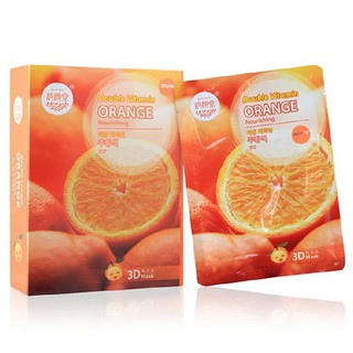 EAST-SKIN ORANGE  NURISHING FACIAL MASK Belov 3D มาร์หน้าส้ม เบโลฟ แผ่นละ 10-