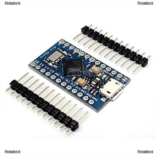 สินค้า Ftth Pro Micro ATmega32U4 5V 16MHz อะไหล่เปลี่ยน ATmega328 Arduino Pro Mini