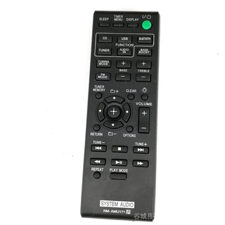 ใหม่ รีโมตคอนโทรล RM-AMU171 แบบเปลี่ยน สําหรับระบบเสียง Sony CMT-SBT100 CMT-SBT100B Fernbedienung