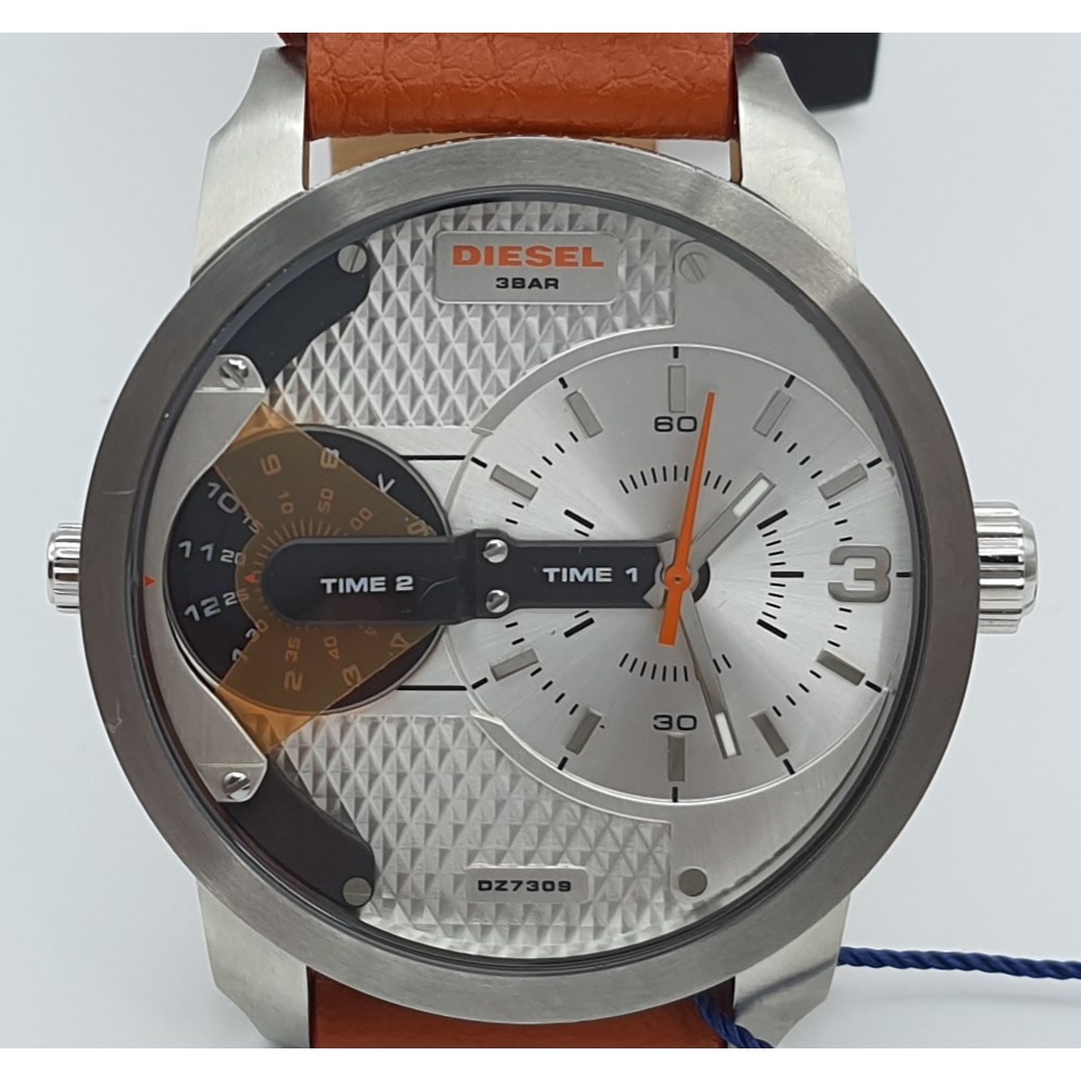 นาฬิกา DIESEL MEN'S DZ7309 MINI DADDY 46 MM QUARTZ 2 TIME นาฬิกา DIESEL MEN'S DZ7309 MINI DADDY 46 MM QUARTZ 2 TIME