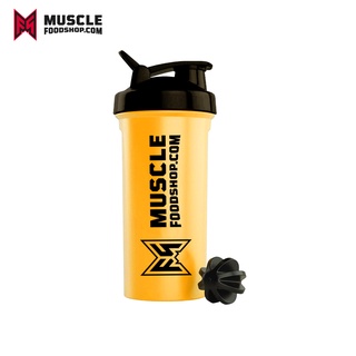 [สินค้าของแถม] Musclefoodshop Shaker แก้ว Shaker สีเหลือง ขนาด 700 มิลลิลิตร แก้วชงเวย์