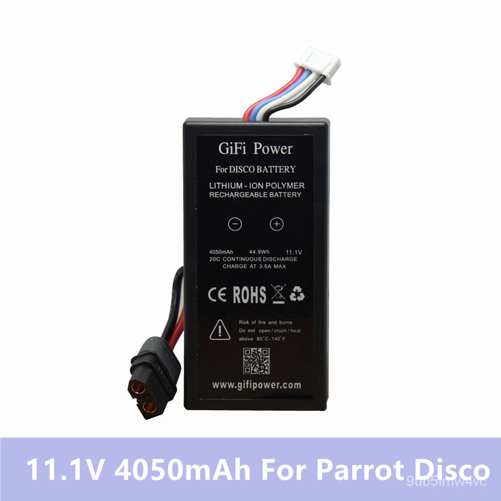 gifi-power-parrot-disco-drone-battery-11-1v-4050mah-li-po-battery-for-parrot-disco-rc-drone-parrot-disco-battery-nlzi