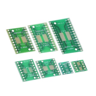 พีซีบี บอร์ดแปลง SMD TQFN TQFP QFN SOP SSOP TSSOP to DIP DIL 2.54 SOP8 ...