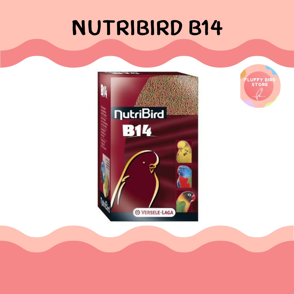 nutribird-b14-อาหารเม็ดไขมันต่ำ-รสถั่ว-ผลไม้