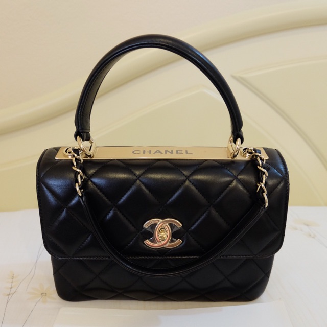 CHANEL sac rabat avec poignee | Shopee Thailand