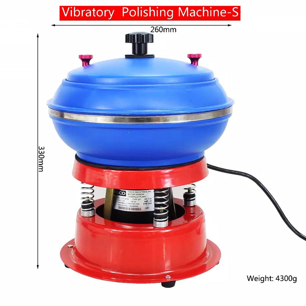 เครื่องสั่นมีเดีย-รุ่น-10-เครื่องเขย่าขัดเงาพลอย-polisher-polishing-machine