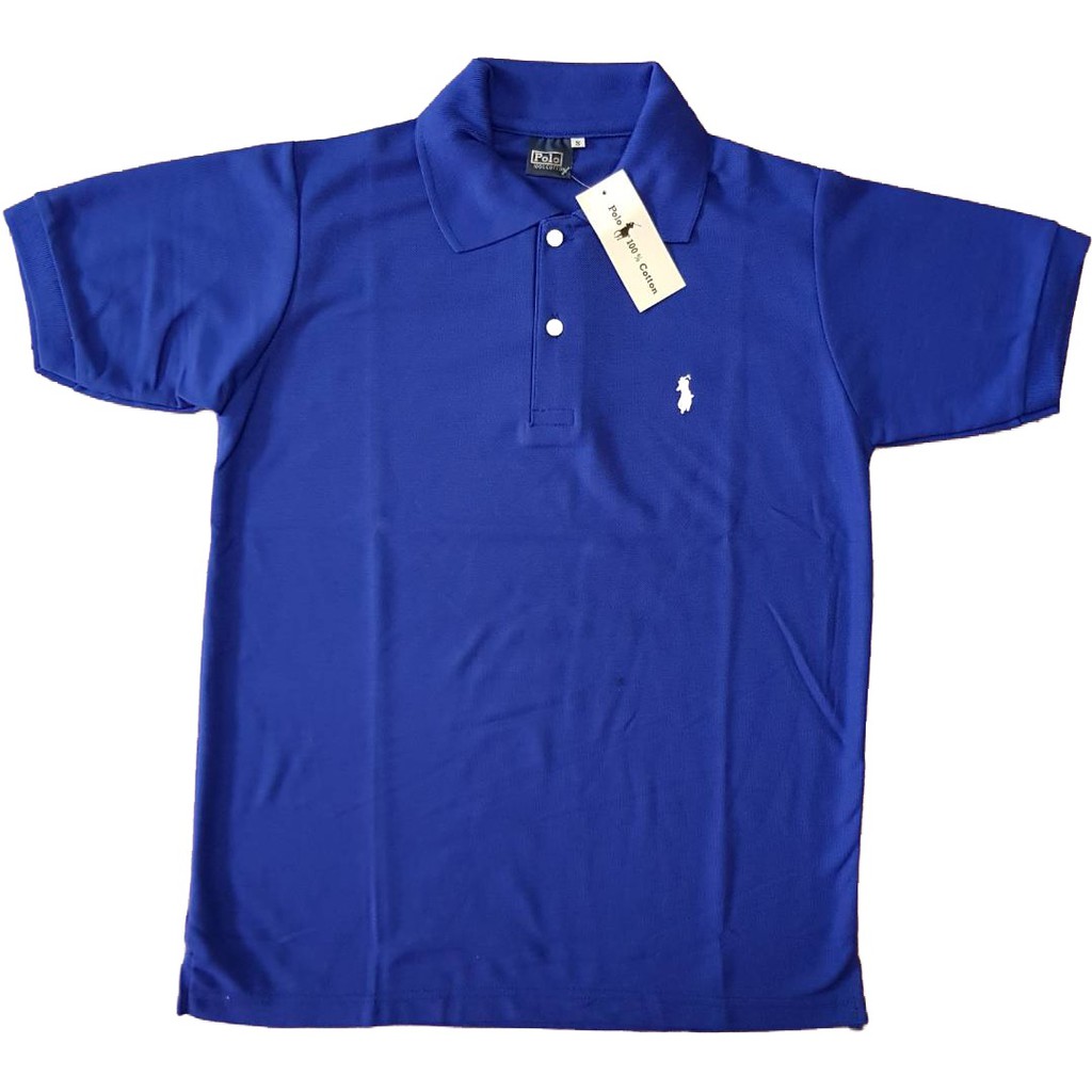 ภาพสินค้าPOLO 100  Polo Shirt Ralph เสื้อยืด ม้าเล็ก ผ้าจูติ เสื้อยืด โปโล คอปก แขนสั้น unisex จากร้าน ararize01 บน Shopee ภาพที่ 7