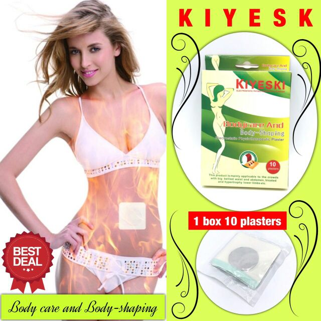 1-7-kiyeski-bodycare-shaping-แผ่นแปะหน้าท้องสลายไขมัน