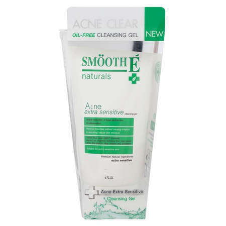 smooth-e-acne-extra-sensitive-cleansing-gel-4-oz-สำหรับผิวบอบบางแพ้ง่ายและเป็นสิวง่าย