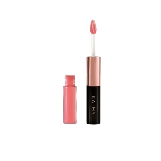  ลิปดูโอกระแต แถมฟรีชายน์ฟิลเลอร์ ลิปกระแต ขนาด 3 กรัม KATHY AMREZ LIP DUO MATTE & SHINE