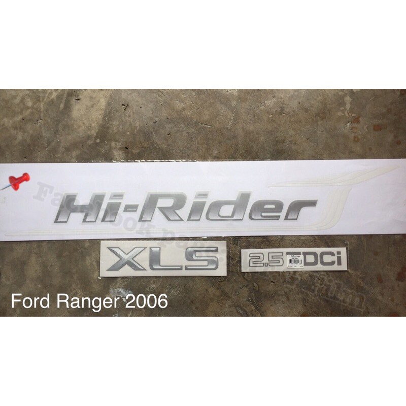 ราคาและรีวิวสติ๊กเกอร์ตรงรุ่น Ford RANGER ปี2006