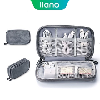 สินค้า Llano กระเป๋าจัดเก็บสายเคเบิ้ล Usb กันน้ํา