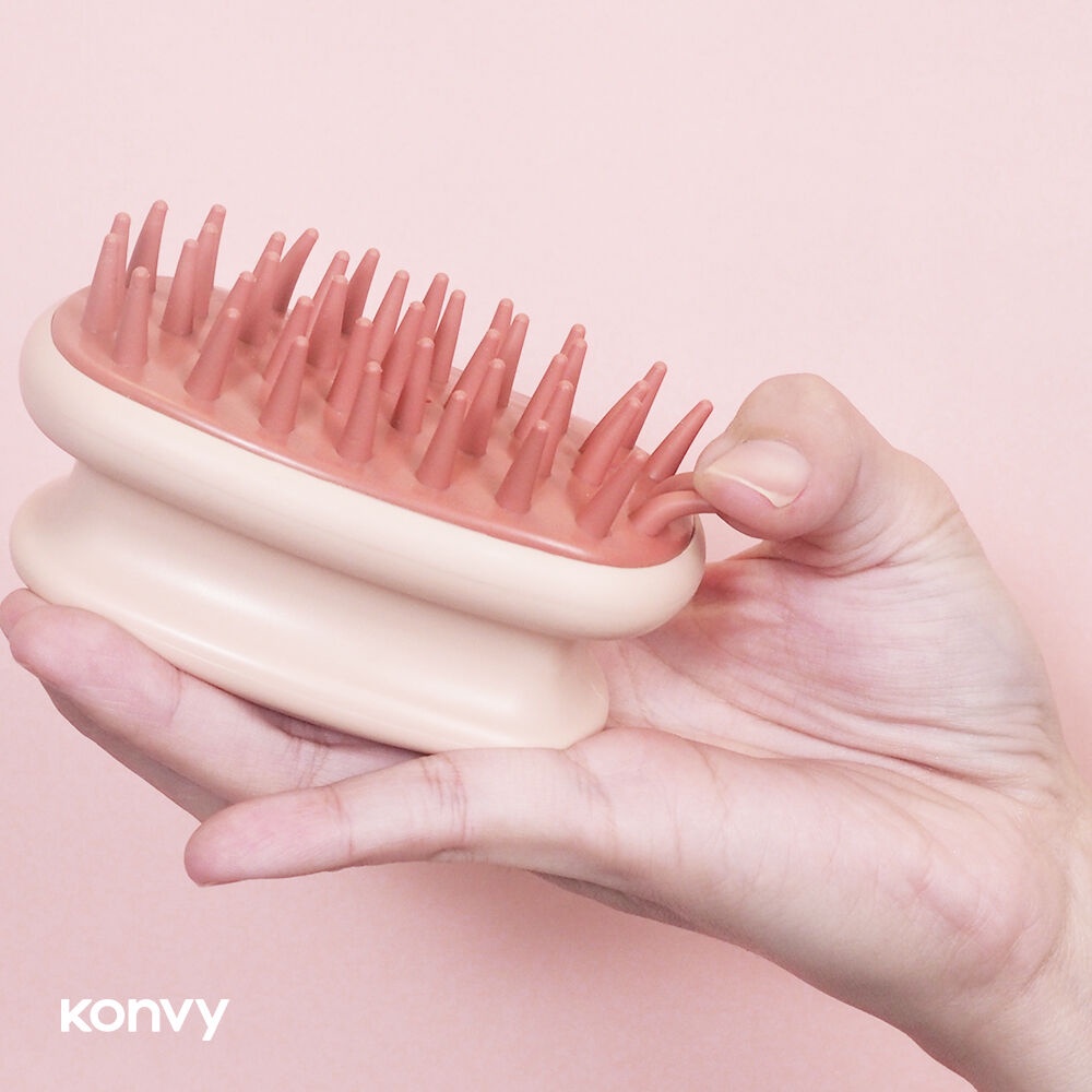 ข้อมูลเกี่ยวกับ Konvy Massage Shampoo Hair Brush คอนวี่ แปรงสระผมและนวดหนังศีรษะ.