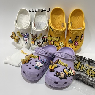 สินค้า รองเท้าแตะผู้หญิง Crocs X Justin Bieber With drew สวย ใส่สบาย เบามาก กันลื่นได้