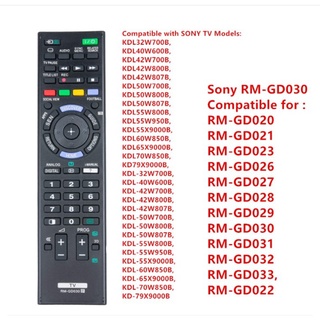 Sony รีโมตคอนโทรล RM-GD030 RM-ED047 RM-YD103 RM-GD023 RMT-TX300P RMT-TX200P KDL42W800B KDL50W800B KDL50W807B