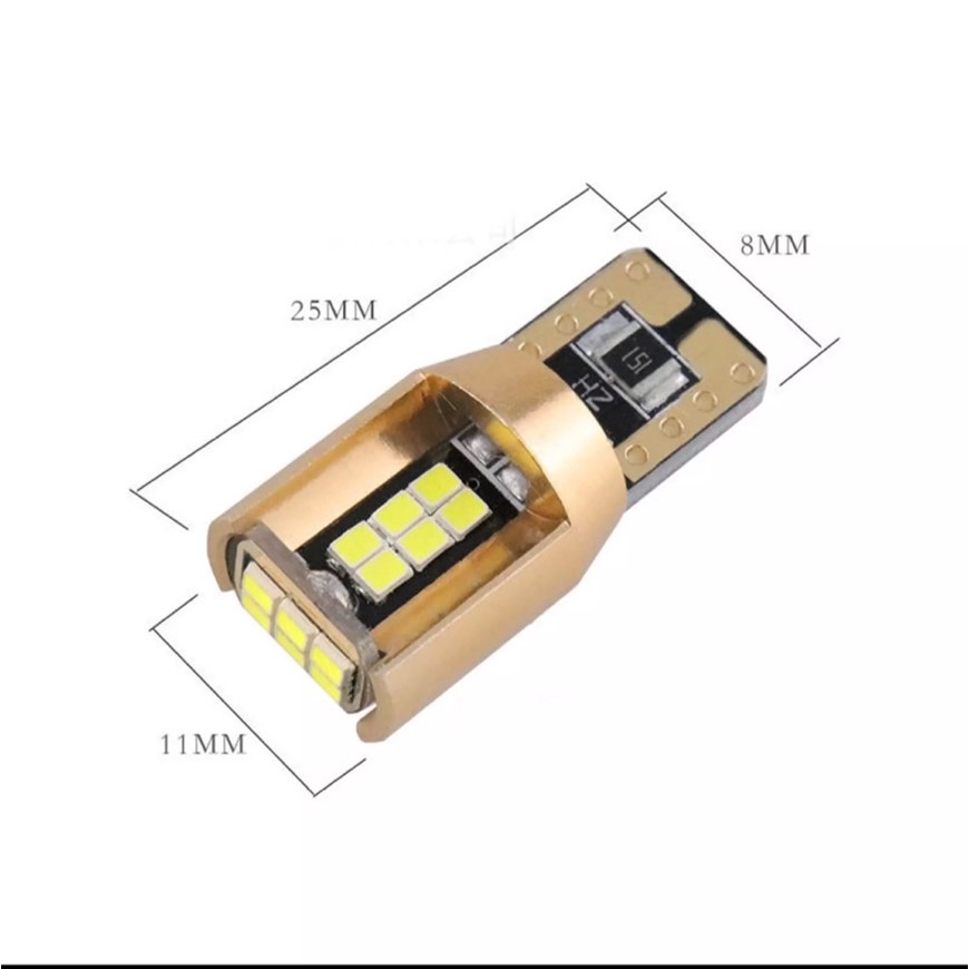 new-ไฟหรี่-ไฟส่องป้าย-t10-18smd-canbus-รถยนต์-รถมอเตอร์ไซค์-12v-24v-ราคา1-หลอด