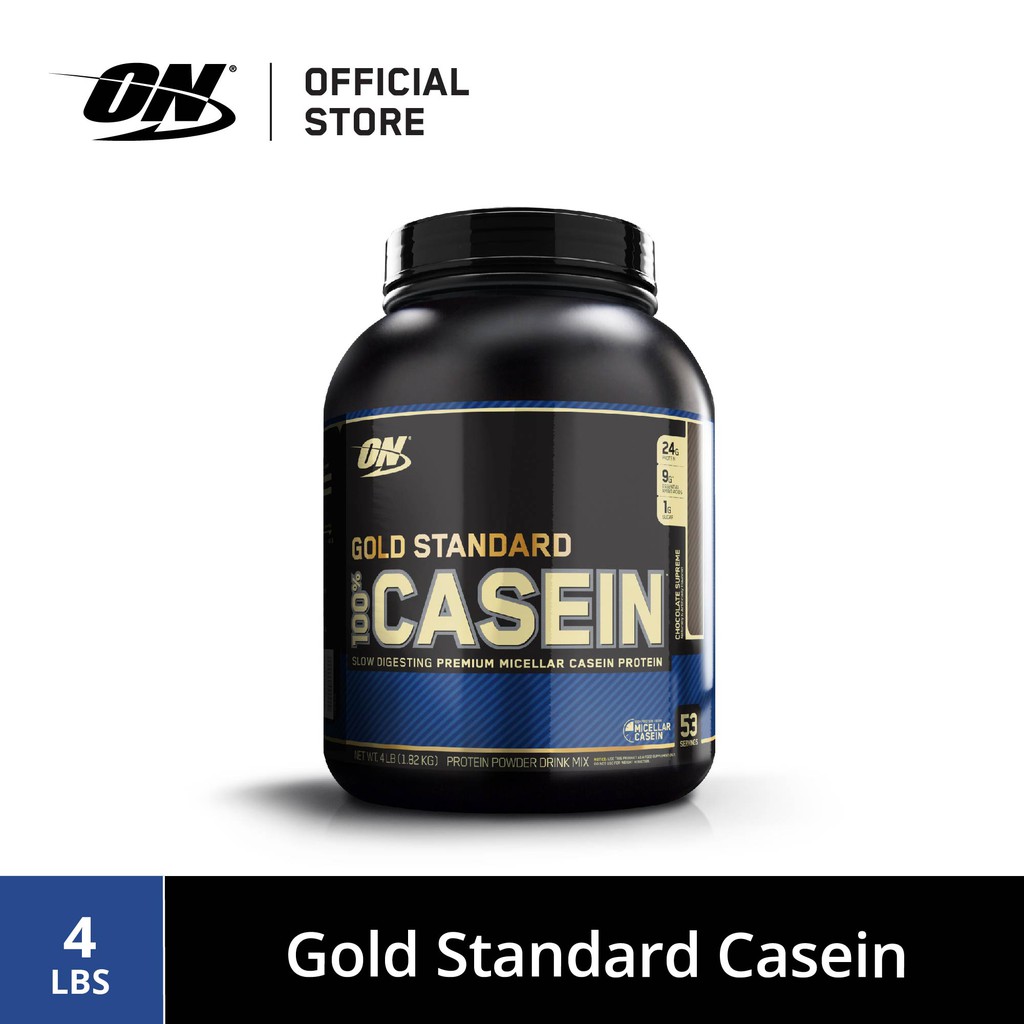 ภาพหน้าปกสินค้าOptimum Nutrition Gold Standard Casein Slow Digesting Protein 4 Lbs.