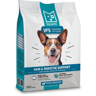 อาหารสุนัข SquarePet สูตร Skin &amp; Digestive Support Limited Ingredient Hydrolyzed Pork Formula ขนาด 2 kg
