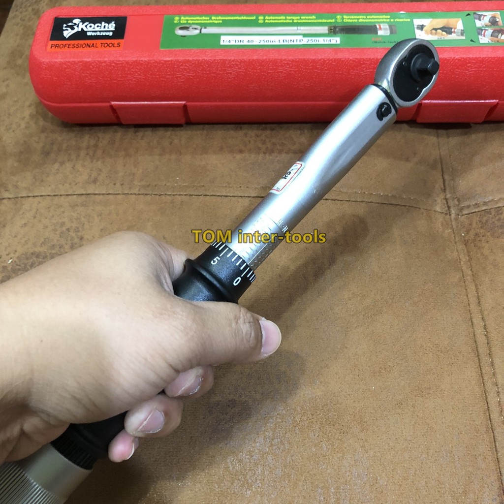 ประแจปอนด์-2หุน-koche-1-4-250in-lb-28-3nm-torque-wrench