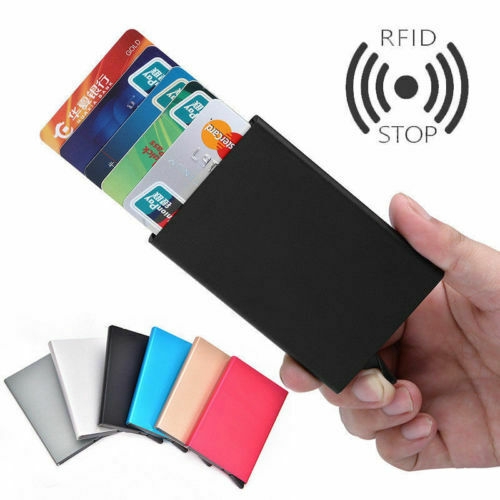 rfid-กระเป๋าสตางค์-สเตนเลส-ป้องกันบัตรเครดิต-อัตโนมัติ-สไตล์มินิมอล-สําหรับผู้ชาย