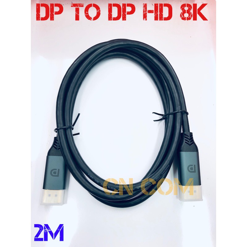 สาย-displayport-144hz-พอร์ต-1-2-4k-60hz-hd-3d-สำหรับ-hdtv-การ์ดโปรเจคเตอร์-displayport-to-displayport-2m