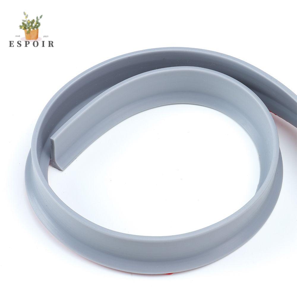 espoir-shower-dam-barrier-water-retaining-strip-bathroom-accessories-self-adhesive-water-stopper-flood-barrier-non-slip-bendable-silicone-dry-and-wet-separation-shower-dam-door-bottom-sealing-strip-mu