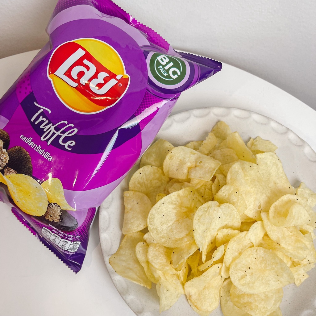 ได้-2-ถุง-เลย์-คลาสสิค-big-pack-รสเห็ดทรัฟเฟิล-67-กรัม-lays-potato-chips-truffle-flavor-67g-ระดับพรีเมียม-จากทรัฟเฟิลแท้