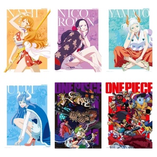 โปสเตอร์​พลาสติก​ขุ่น​ วันพีช​ Ichiban Kuji One Piece EX ONE PIECE GIRLS COLLECTION Hano Glitter (โปสเตอร์​วันพีช)​