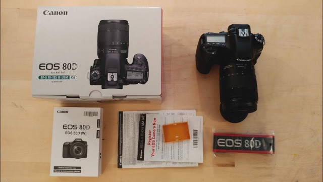 ภาพหน้าปกสินค้าCanon Eos 80D เลนส์ kit EF-S18-55 IS STM(เน้นถ่ายวีดีโอ) จากร้าน pro_camera บน Shopee