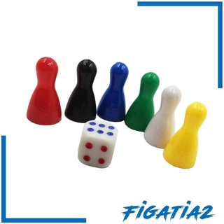 [figatia2] ของเล่นลูกเต๋า 6 ชิ้น สําหรับเด็ก