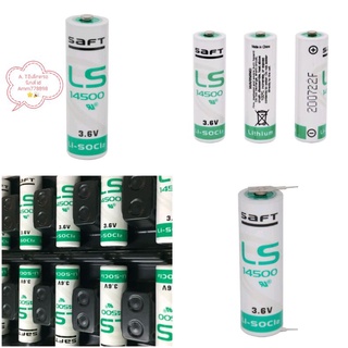 0แบตเตอรรี่ Ls14500 3.6v  Saft  ของแท้ ของใหม่สินค้า​ส่ง​ขนส่ง​ใน​ กทม