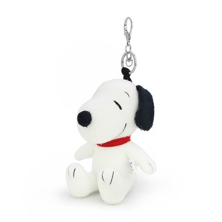 สินค้า Snoopy ลิขสิทธิ์แท้ พวงกุญแจ Snoopy : STD ท่านั่ง