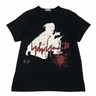 ขายดี!Yohji Yamamoto Pour Samurai เสื้อยืดลําลองแขนสั้นพิมพ์ลาย 3K92363S-5XL