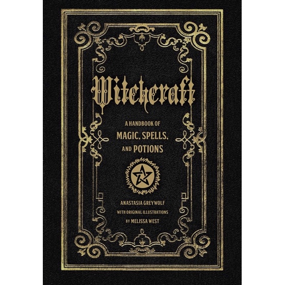 หนังสือภาษาอังกฤษ-witchcraft-a-handbook-of-magic-spells-and-potions-mystical-handbook-1