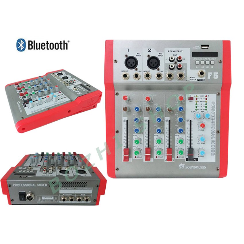 มิกเซอร์-4-ช่อง-mixer-usb-effect-รุ่น-sq-f5-4-channel-live-mixer-built-in-dsp-delay-echo-effect-proces