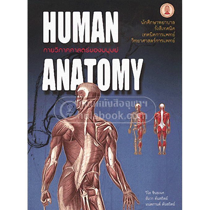 9789749993705กายวิภาคศาสตร์ของมนุษย์-human-anatomy