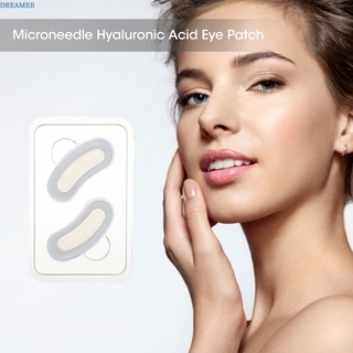 【Dreamer】แผ่นเจลบํารุงรอบดวงตา Hyaluronic Acid Microneedle Eye Patches ให้ความชุ่มชื้นต่อต้านริ้วรอย