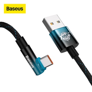 Baseus สายชาร์จเร็ว 100W USB เป็น Type-C 6A 66W USB-C ชาร์จเร็ว สําหรับ Huawei P50 Pro 20V Huawei nova9 Pro