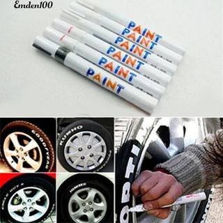 Emden ปากกามาร์กเกอร์ กันน้ำ 12 สี สำหรับตกแต่งล้อรถ