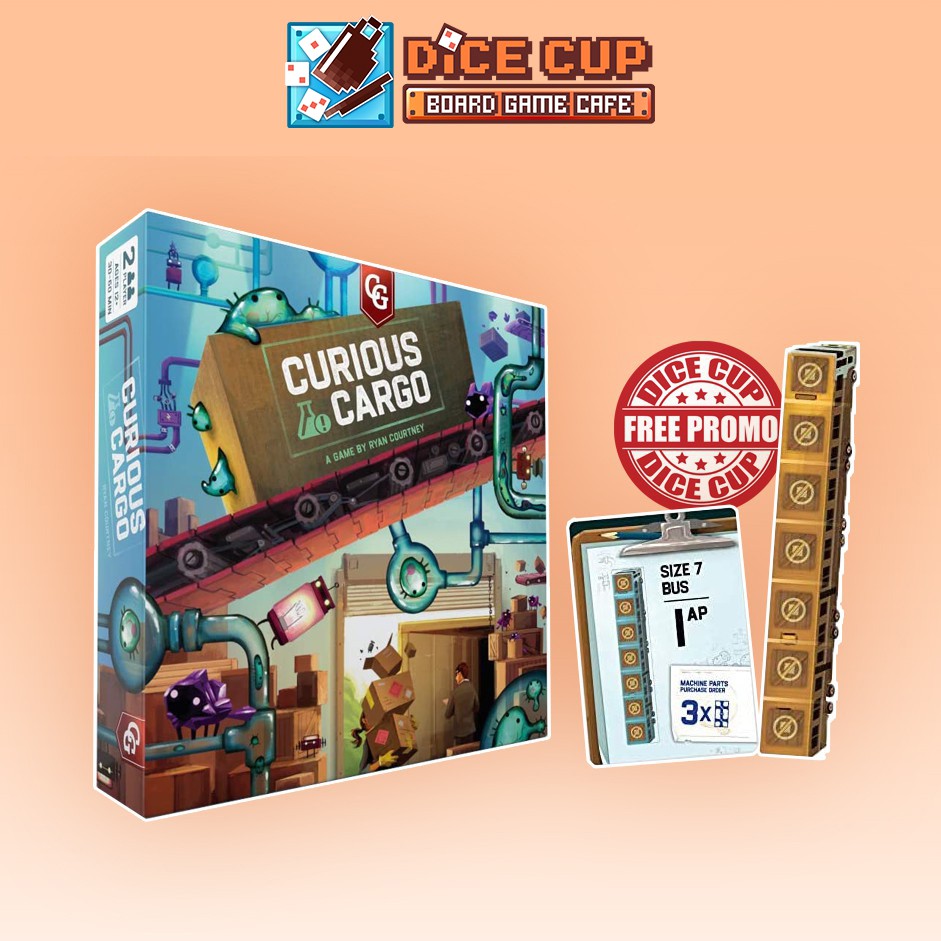 ของแท้-curious-cargo-promo-plager-board-punch-board-card-board-game