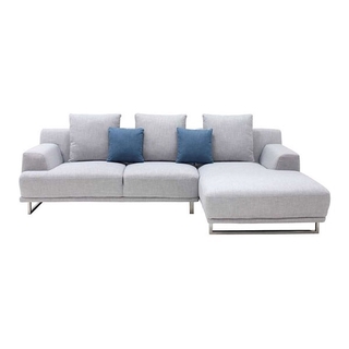 โปรโมชั่น : กทม. 3-5 วัน ส่ง SB Design Square SB DESIGN SQUARE SB FURNITURE โซฟาผ้า โซฟาเข้ามุมขวา Girly ขนาด 272x153x93 ซม. - แบ