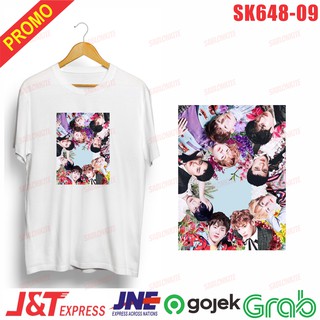 👕✨เสื้อยืดพิมพ์ลายแฟชั่น !! เสื้อยืด ลาย SK648 COMBED 30S Cool EXO สําหรับผู้ชาย และผู้หญิง วรรคเดียวกัน