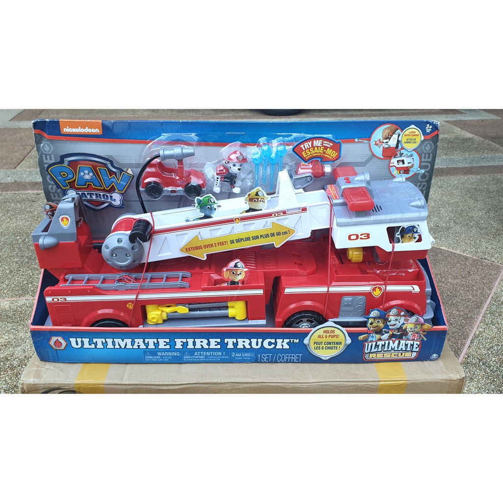 The ultimate fire truck paw patrol hotsell