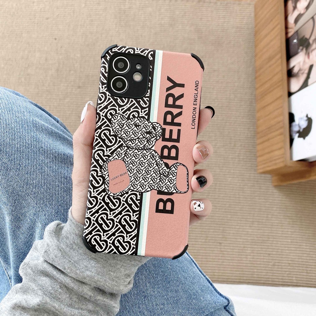 เคส-case-oppo-reno4-reno5-reno2f-a5-2020-a9-2020-a74-a73-a93-a94-a15-a15s-a16-a53-a54-a91-a92-a12-a3s-reno5pro-reno2z-f11pro-f11-f9-a31-a1k-เคส-tpu-street-fashion-bear-soft-case
