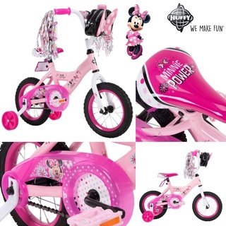 จักรยานเด็ก ลายมินนี่เม้าส์ ขนาด 12 นิ้วจาก Huffy Disney Minnie Mouse 12" Kids Bike ลิขสิทธิ์แท้ นำเข้า USA ราคา 4990