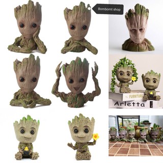 ❤️พร้อมส่ง❤️ กระถาง กระถางแคคตัส Groot cosbaby cactus succulent pot figure