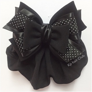 #Bow#hair pin#hair clip#โบว์#โบว์ติดผม#แฮร์พรีท#เนตติดผม#โบวผูกผม#snood net#bun