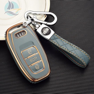 ซองใส่กุญแจ Audi A6L A5 A7 A8L หัวเข็มขัด Q5 Q7 ซองใส่กุญแจแบบรวมทุกอย่าง S5 ผู้ชายและผู้หญิง S6
