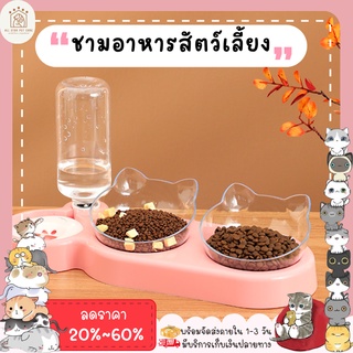 ♥ 𝗮𝗹𝗹𝘀𝘁𝗮𝗿 ♥ ชามอาหารสัตว์ ชามน้ำอัตโนมัติ ที่ให้อาหารอัตโนมัติ ชามอาหาร Pet Water Dispenser ราคาถูก พร้อมส่ง✅